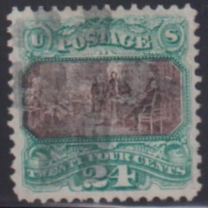 US 1869 Pictorials #120 Used VF - XF