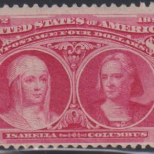 US Early Commemoratives #244 MintHinged F