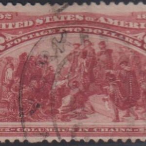 US Early Commemoratives #242 Used F
