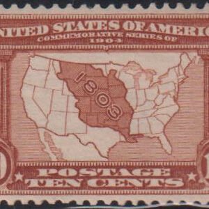 US Early Commemoratives #327 MintLH XF