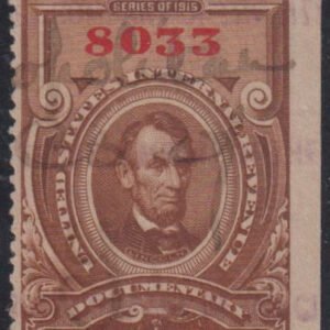 US Revenues #R224 Used F - VF