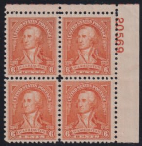 US #711 Mint NH VF - XF