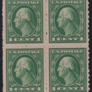 US Washington - Franklin #408var MintNH VF - XF