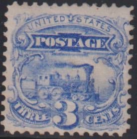 US 1869 Pictorials #114 MintLH F - VF