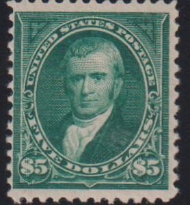 US Bureau and Regular Issues #263 LH F