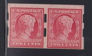 US Vending Machine Perforations #368 SCHIII Mint Hinged F