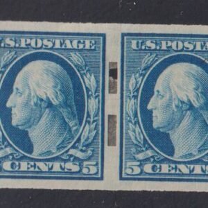 US Vending Machine Perforations #347SCH III MintHinged VF