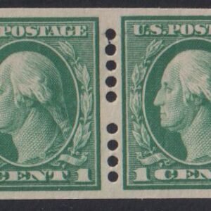 US Vending Machine Perforations #408FAR4B4 MintHinged VF