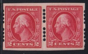 US Vending Machine Perforations #409BR IIa MintHinged VF