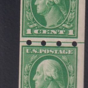 US Vending Machine Perforations #408BR I MintLH F - VF