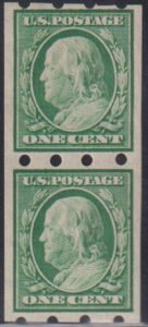 US Vending Machine Perforations #343BR I MintHinged VF - XF