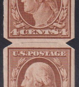 US Vending Machine Perforations #346AV I MintHinged XF