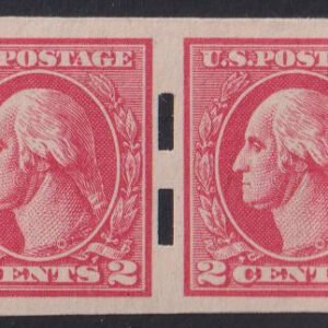 US Vending Machine Perforations #534SCH III MintHinged XF