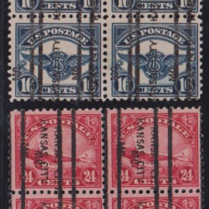 US Airmails #C5-6 Used