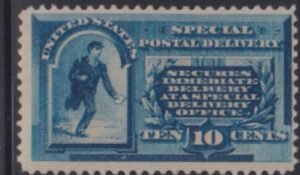 US Special Delivery #E1 Mint NH