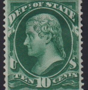 US Officials #O62 Hinged