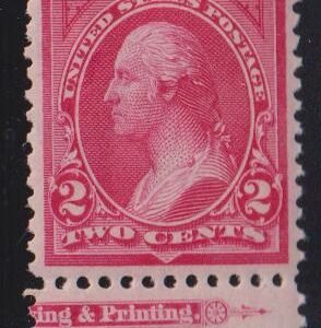 US Bureau and Regular Issues #265 MintHinged