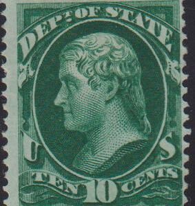 US Officials #O62 MintHinged