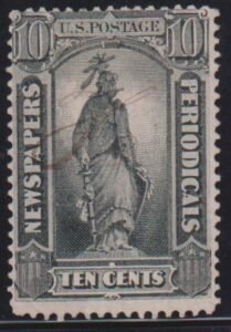 US Newspaper Stamps #PR15 Used