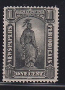 US Newspaper Stamps #PR90 MintLH