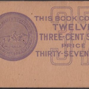 US Booklets #TDB3a MintHinged/NH