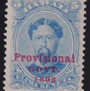 US Possessions - Hawaii #59 MintLH