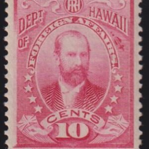 US Possessions - Hawaii #O4 MintLH