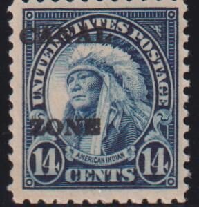 US Possessions - Canal Zone #95 NH