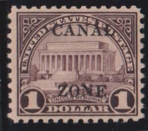 US Possessions - Canal Zone #95 NH