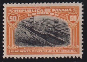 US Possessions - Canal Zone #58 LH