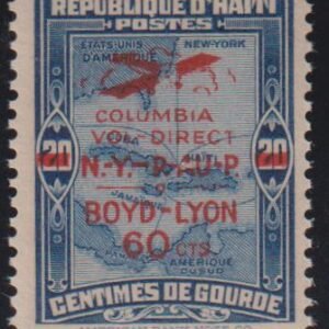French Colonies and French Area - Haiti #C4a Mint NH
