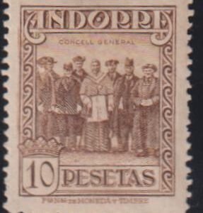 Countries - N- Z - Spanish Andorra #24 LH