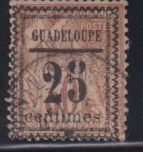 French Colonies and French Area - Guadeloupe #5 Used