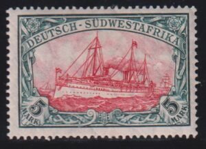 German Colonies - German SW Africa #Mi32a Hinged