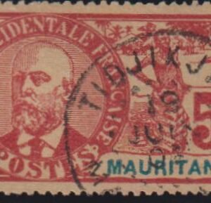 French Colonies and French Area - Mauritania #17 Used