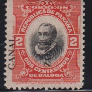 US Possessions - Canal Zone #47 LH