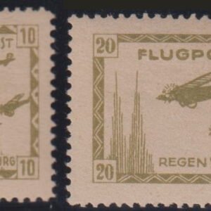 Germany #Mi15,16 MintLH