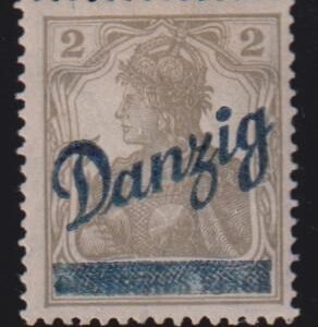 Danzig, Memel, and Plebescites - Danzig #31 MintHinged