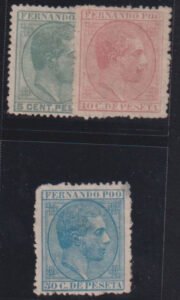 Spain - Fernando Poo #2-4 Mint