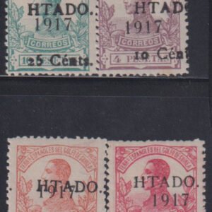 Spain - Guinea #154-7 MintHinged F