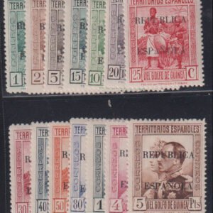 Spain - Guinea #234-47 MintHinged/LH F - VF