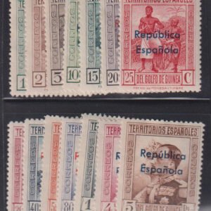 Spain - Guinea #248-61 MintHinged