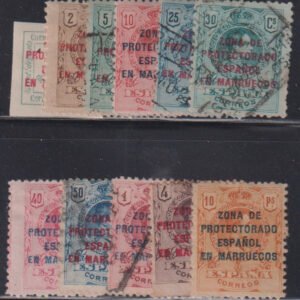 Spain - Morocco #52//64 MintHinged F