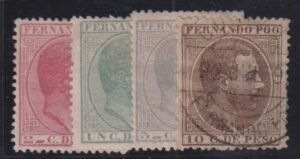 Spain - Fernando Poo #5-8 Used F - VF
