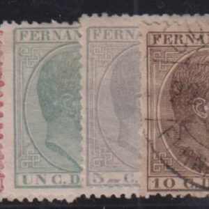 Spain - Fernando Poo #5-8 Used F - VF