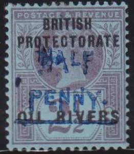 British Area N- Z - Niger Coast #18(SG32) MintLH F - VF