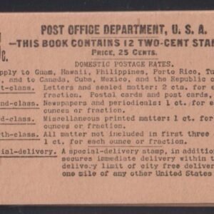 US Booklets #BK14 MintNH