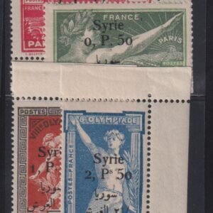 French Colonies and French Area - Syria #166-9 Mint NH