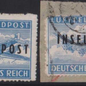 Germany - Feldpost #Mi8I,8II UsedMint