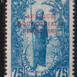 French Colonies and French Area - Chad #40a MintLH